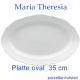 Hutschenreuther Maria Theresia wei Platte oval 35 cm