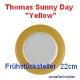 Thomas Sunny Day Yellow Frhstcksteller - Teller  22 cm