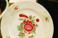 Ostfriesland Dessertteller - Teller 16,5 cm  August Warnecke