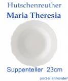 Hutschenreuther Maria Theresia wei Suppenteller 23 cm