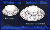 Winterling Indisch Blau Friesenteetasse 0,10 l