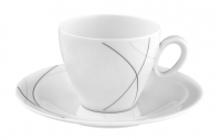 Seltmann Trio Highline Kaffeetasse 2 teilig mit Untertasse
