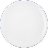 Seltmann Compact Blaurand Speiseteller - Teller flach 27 cm