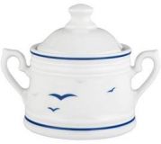 Kniglich Tettau Worpswede Rgen  Zuckerdose  6 Pers. 0,25 l  -