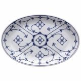 Winterling Indisch Blau Platte oval 32 cm