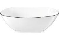 Seltmann Lido Black Line Schssel eckig 20 cm