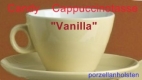 Flirt Candy Cappuccinotasse Vanilla - Tasse mit Untertasse