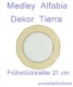 Hutschenreuther Alfabia Frühstücksteller 21 cm Tierra