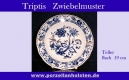 Triptis Romantika Zwiebelmuster Frühstücksteller 19 cm