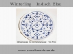 Winterling Indisch Blau Untertasse mit Doppelspiegel 14,5 cm